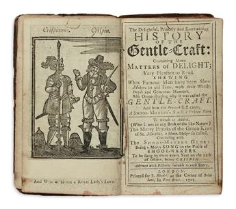 DELONEY, THOMAS. The Delightful . . . History of the Gentle-Craft . . . Shewing What Famous Men have been Shooe-Makers.  1725